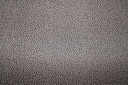 Preview: Baumwolle Emilie  unregelmäßige Punkte dunkles taupe (10 cm)